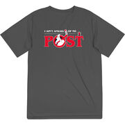 Hockey Short Sleeve Performance Tee - Ain't Afraid of No Post