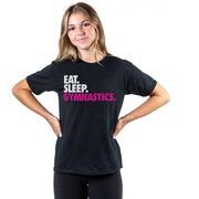 Gymnastics T-Shirt Short Sleeve Eat. Sleep. Gymnastics.