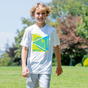 Tennis Short Sleeve Performance Tee - Let's Raise A Racket