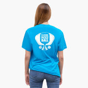 Pickleball Short Sleeve T-Shirt - I'd Rather Be Playing Pickleball (Back Design)