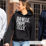 Hockey Hooded Sweatshirt - Dangle Snipe Celly Words