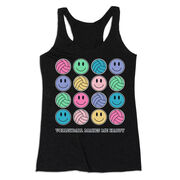 Volleyball Women's Everyday Tank Top - Volleyball Makes Me Happy