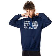 Hockey Hooded Sweatshirt - Bones Heal Hockey