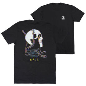 Hockey Short Sleeve T-Shirt - Rip It (Back Design)