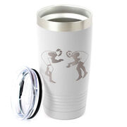 Wrestling 20 oz. Double Insulated Tumbler - Silhouettes