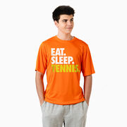 Tennis Short Sleeve Performance Tee - Eat. Sleep. Tennis.