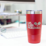 Pickleball 20 oz. Double Insulated Tumbler - Eat. Sleep. Pickleball.