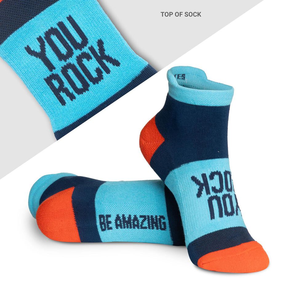 Socrates® Woven Performance Sock - You Rock