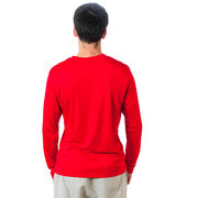 Crew Long Sleeve Performance Tee - I'd Rather Be Rowing