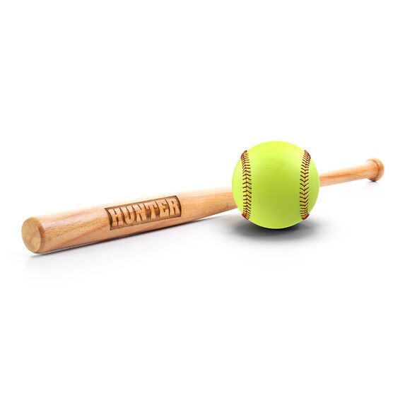 Engraved Mini Softball Bat - Your Name