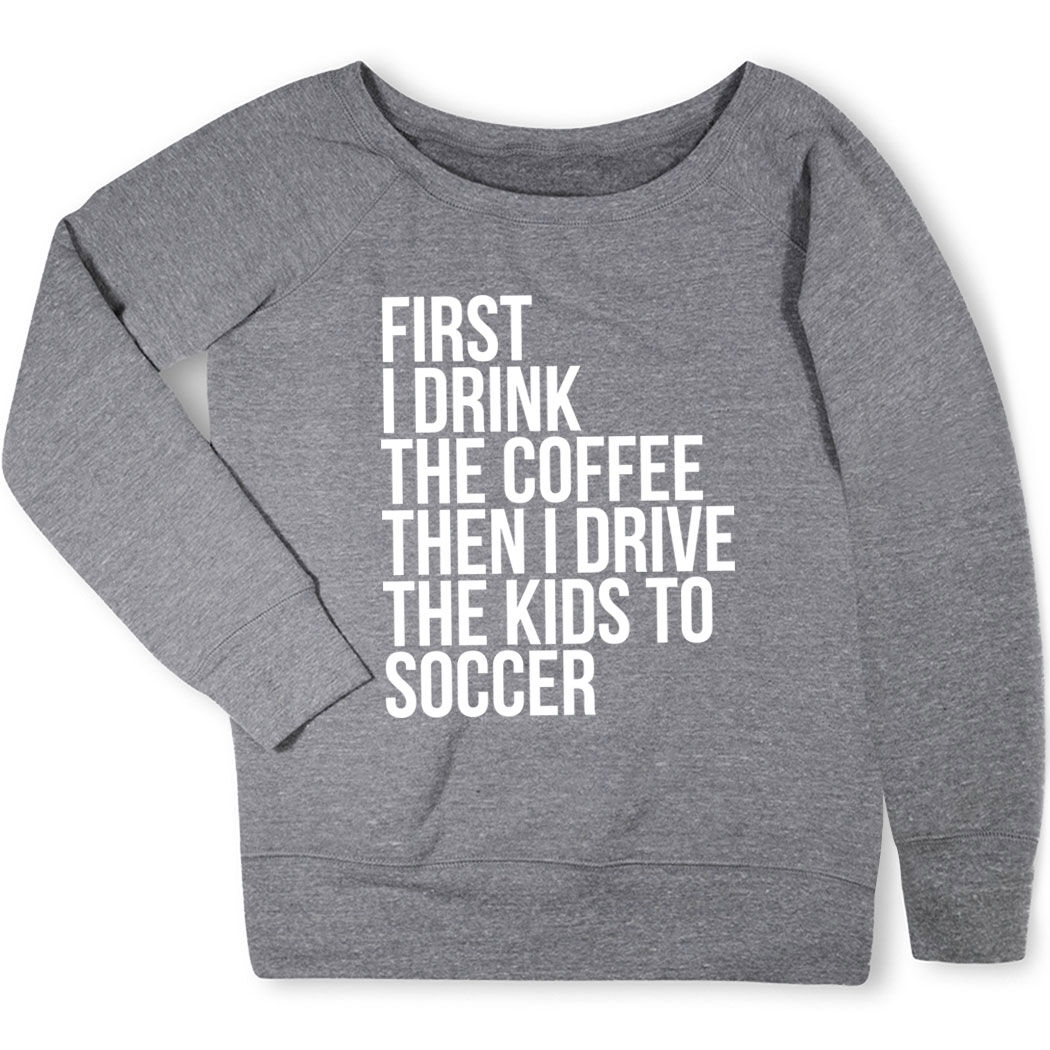 wide neck sweatshirts