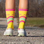 Socrates® Mid-Calf Socks - Suck It Up Buttercup