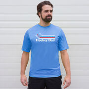 Hockey Short Sleeve Performance Tee - Hockey Dad Sticks