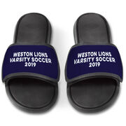 Personalized Repwell&reg; Slide Sandals - Your Text