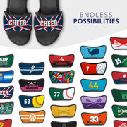 Cheerleading Repwell&reg; Sandal Straps - Cheer Stripes
