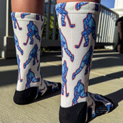 Hockey Graphic Flex Mid-Calf Socks - Coast To Coast