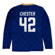 Custom Team Long Sleeve Velocitee T-Shirt  -  Football