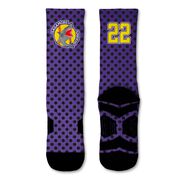 Custom Team Graphic Flex Mid-Calf Socks - Softball