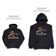 Hockey Hooded Sweatshirt - Hat-Trick or Treat
