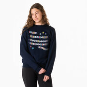 Girls Lacrosse Crewneck Sweatshirt - In My Lax Girl Era