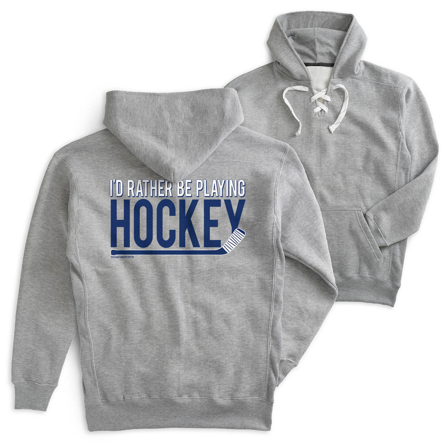 I'd Rather Be Playing Hockey Sweatshirt 