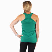 Softball Flowy Racerback Tank Top - Nothing Soft About It