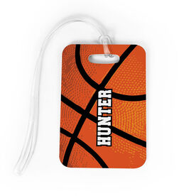 Basketball Bag/Luggage Tag - Personalized Texture