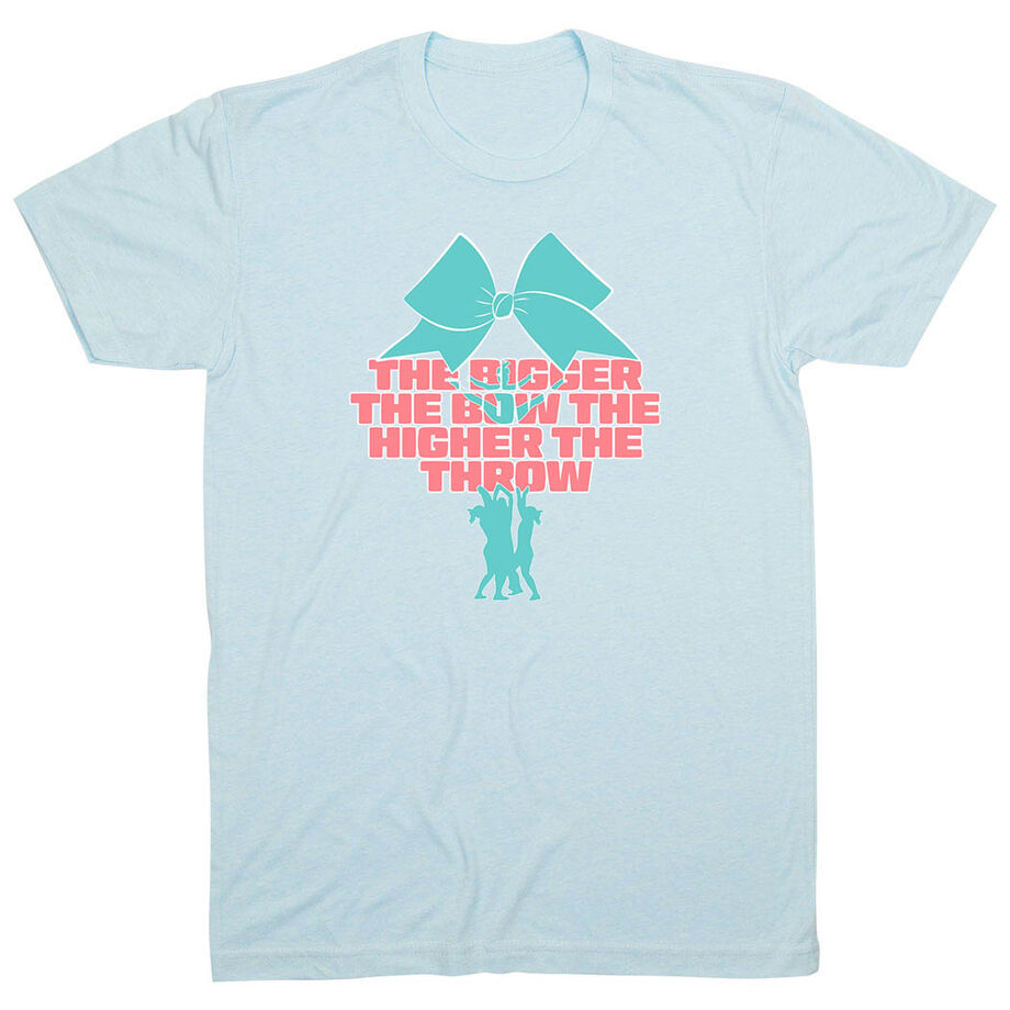 Cheerleading Short Sleeve T-Shirt - The Bigger the Bow