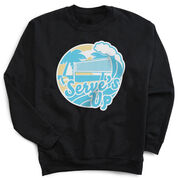 Volleyball Crewneck Sweatshirt - Serve's Up