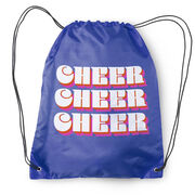 Cheerleading Drawstring Backpack - Retro Cheer