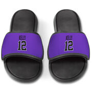 Personalized Repwell&reg; Slide Sandals - Name and Number