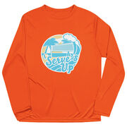 Volleyball Long Sleeve Performance Tee - Serve's Up