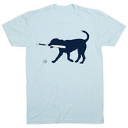 Baseball T-Shirt Short Sleeve - Navy Baseball Dog