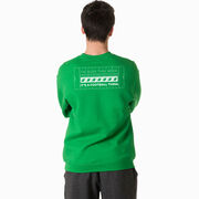Football Crewneck Sweatshirt - 24-7 Football (Back Design)