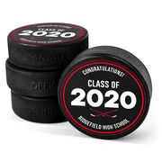 Personalized Hockey Puck - Graduation