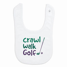 Golf Baby Bib - Crawl Walk Golf