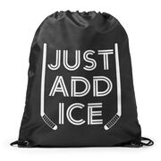 Hockey Drawstring Backpack - Just Add Ice™