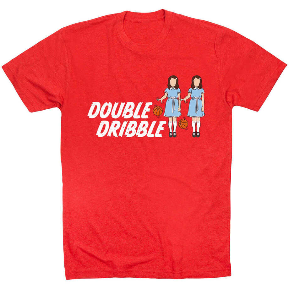 Basketball Short Sleeve T-Shirt - Double Dribble