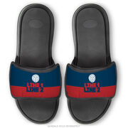 Volleyball Repwell&reg; Sandal Straps - Team Name Colorblock