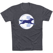 Soccer Short Sleeve T-Shirt - Kicks The Soccer Dog