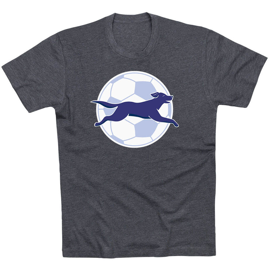 Soccer Short Sleeve T-Shirt - Kicks The Soccer Dog