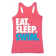 Swimming Women's Everyday Tank Top - Eat. Sleep. Swim