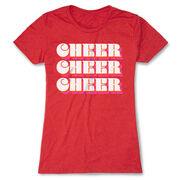 Cheerleading Women's Everyday Tee - Retro Cheer