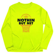 Basketball Long Sleeve Performance Tee - Nothin But Net
