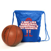Basketball Sport Pack Cinch Sack - Basketball's My Favorite