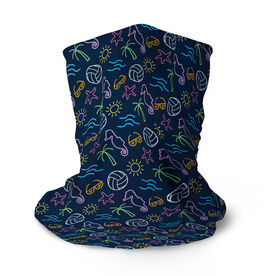 Volleyball Multifunctional Headwear - Beach Volleyball Pattern RokBAND