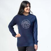 Volleyball Tshirt Long Sleeve - I'd Rather Be Playing Volleyball