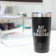 Baseball 20 oz. Double Insulated Tumbler - Eat Sleep Baseball