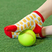 Softball Ankle Socks - Softball All Day