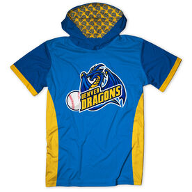 Custom Team Lightweight Short Sleeve ShieldDri Hoodie -  Baseball